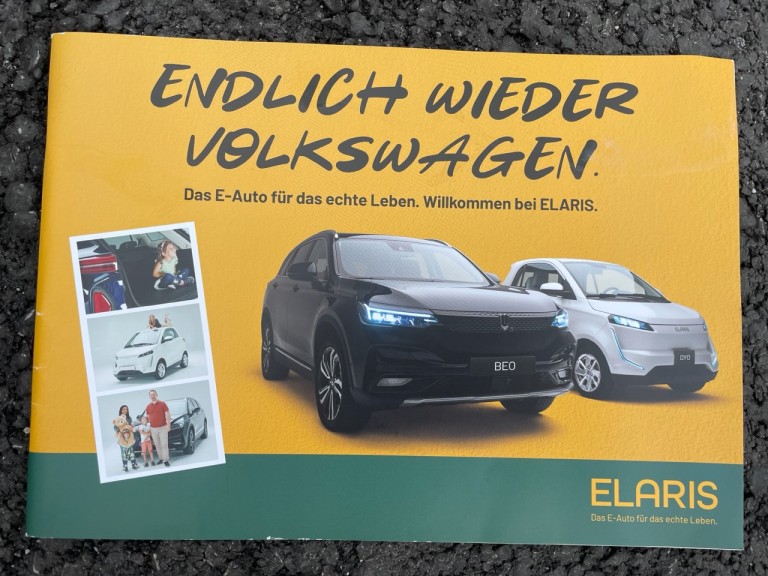 Einen neuen „Volkswagen“ möchte Elaris bieten