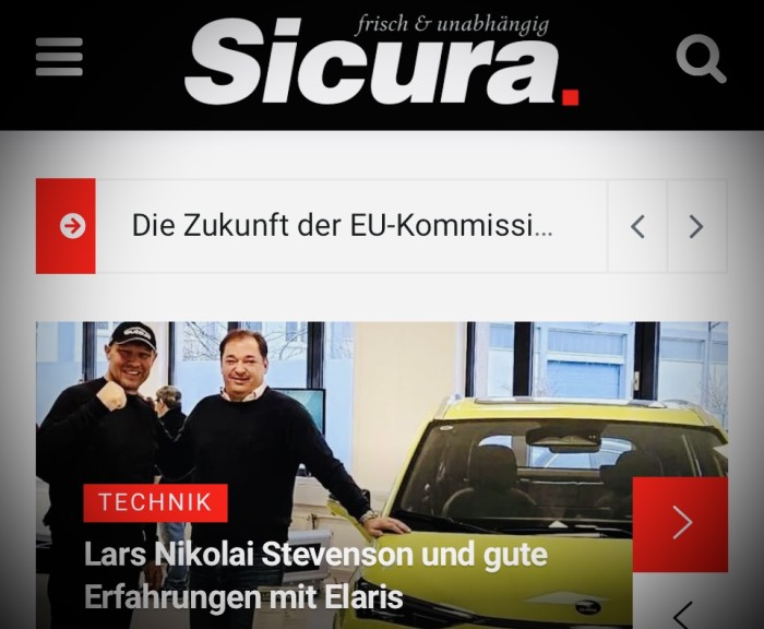 Bei der Sicura Media GmbH schwärmt man gerne von Lars Nikolai Stevenson und die Elaris AG