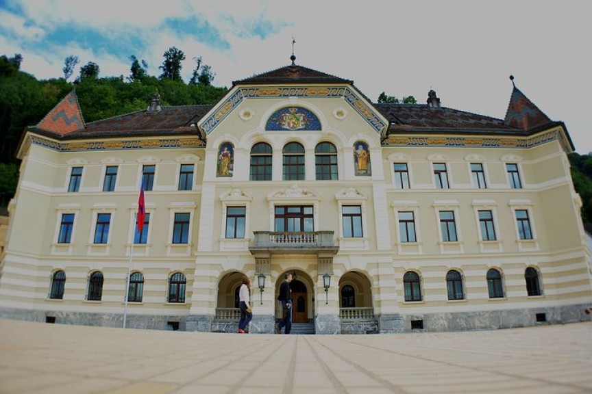 Liechtensteins Parlamentsgebäude