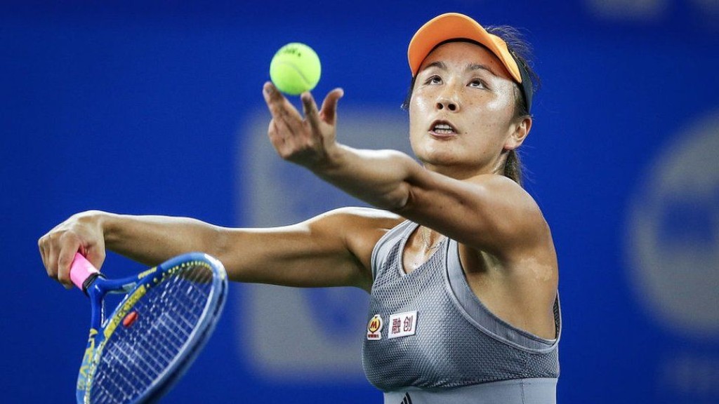 Die chinesische Tennisspielerin Peng Shuai